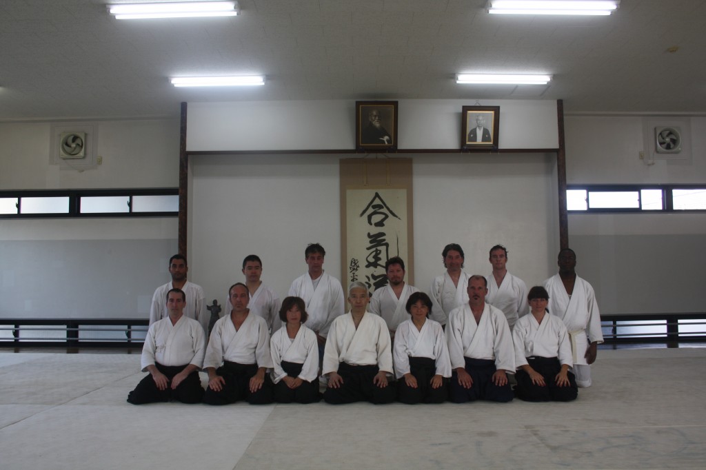 Hombu Dojo with Doshu